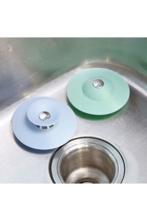 Sink Bathtub Stopper 2 Pieces Kitchen Bathroom Drain Stopper Cover Stopper Strainer - Omac