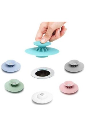 Sink Stopper And Strainer Silicone Sink Strainer Anti-Clogging - Cmt
