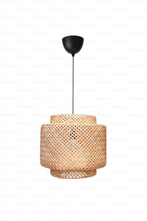 Sinnerlig Bamboo Chandelier 40cm- Scandinavian, Modern, Bohemian, Rattan Chandelier, Lighting EO-900 - Naturel Home