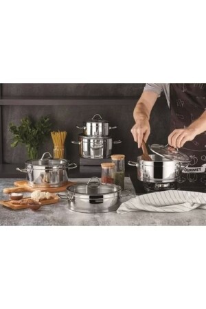 Sırma 5-Piece Steel Pot Set 2020 P4031S5624 - Kahramanlar