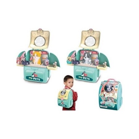 Sırt çantasında hayvan Eddy Toys, 2 eşek, PP - EDDY TOYS