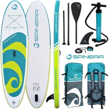 Şişme kürek sörfü tahtası Spinera Classic 9.10 Paket 2 - 300x76x15cm - Spinera