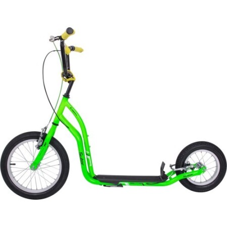 Şişme Tekerlekli Scooter inSPORTline Suter SE (100 kg'a kadar) - Yeşil - inSPORTline
