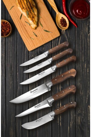 Six Piece Kitchen-Meat-Vegetable and Butcher Set - Sürmene
