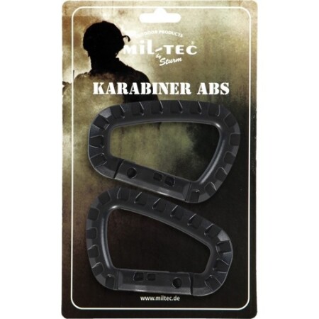 SİYAH ABS KARABİNA - MIL-TEC