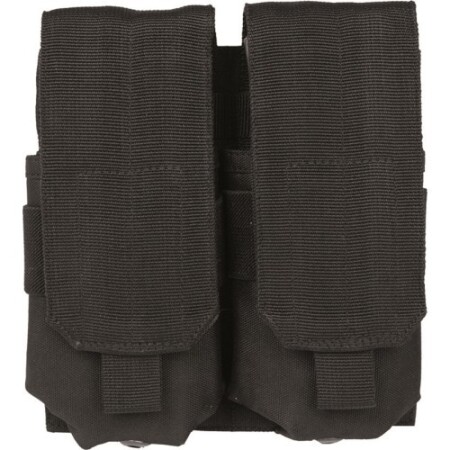 SİYAH ÇİFT M4/M16 ŞARJÖR KILIFI - MIL-TEC