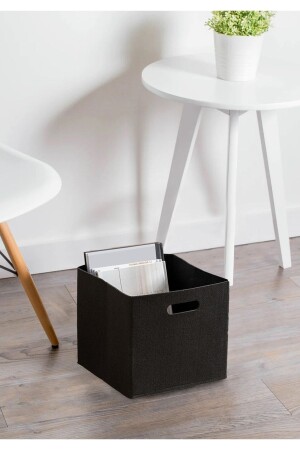 Schwarzer Mehrzweck-Organizer aus Filz, Schrank-Organizer – einzeln // 24 x 24 cm - Homing