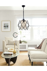 Siyah Jaka Lüx Sarkıt Avize S060 - Etsylight