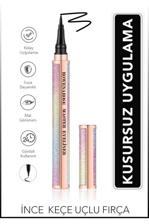 Siyah Su Geçirmez Eyeliner Kalem - Rowenarose