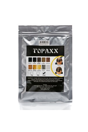 MNZ-سود/أسود حجم الألياف الشعر مسحوق موضعي 100gr - Topaxx
