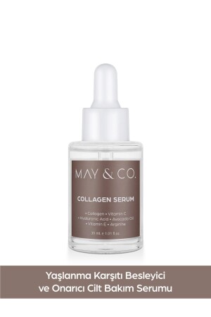 Skin Care Serum that Renews and Helps Refresh the Skin (VITAMIN C AVACADO OIL ARGININE COLLAGEN) MC1 - MAY&CO.