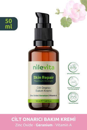 Skin Repair Care Cream, Anti-Itching, Redness and Anti-Acne, Zinc Oxide & Vitamin A 50ml NONARICICREAM1 - nilevita