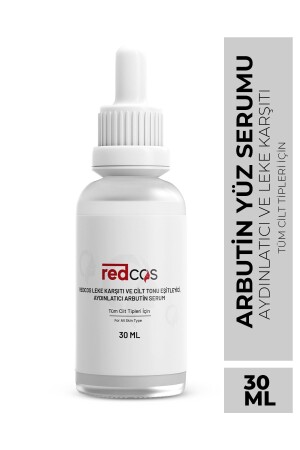 Skin Tone Equalizer Helping Remove Dark Spots and Darkening Arbutin 2% + Niacinamide 1% + Panthenol WHITENING SERUM - redCOS
