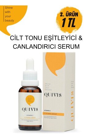 Skin Tone Equalizing and Pore Firming Vitamin C Serum 30 ML QS0002 - Quivis