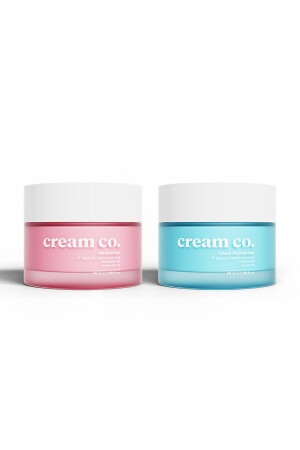 Skin Tone Equalizing, Brightening, Soothing, Repairing Water Based Moisturizing Face Cream Duo - Cream Co.