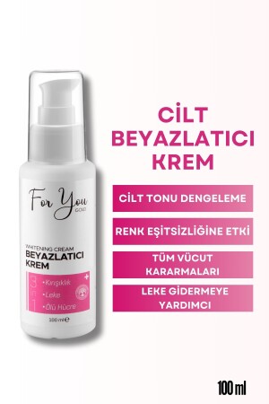 Skin Whitening Cream (Anti-Darkness - Tone Equalizer - Lightening Cream) BEY. 01 - For You Gold