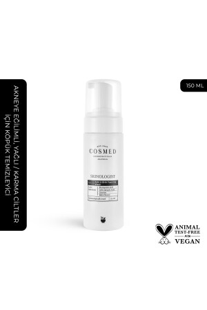 Skinologist Aha & Bha Foaming Wash / Foam Cleanser für fettige Mischhaut 150 ml 20501 - COSMED