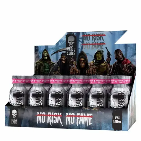 Skull Labs Brain Reaper Shot Box (24 x 120 ml, Cherry Grapefruit) - Skull Labs