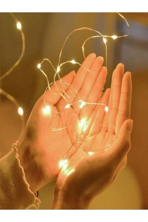 Sl-1069 Fairy Led Light 5 Meters Daylight Battery Operated Decoration Lamp Led Garden Room Cafe Wall Curtain LED - Suled