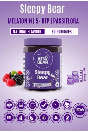 Sleepy Bear Schlafregulierendes Vitamin 60 Stück - Vita Bear