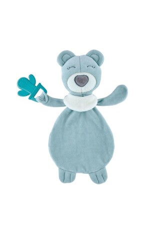 Sleepy Teddy Bear with Teether 680 Green - Babyjem