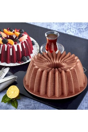 Slice Rose Cast Cake Mold Slice Rose01 - Esta