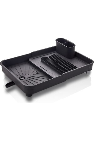 Sliding and Collapsible Dish Rack Plate Rack Anthracite ES-M125 - Eslight