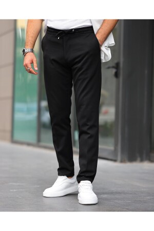 Slim Fit Lycra Jogger Trousers - Basel.Co