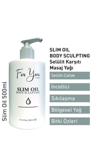 Slim Oil --firming--Anti-stretchmark Cellulite Oil 500 Ml&g5 For Device - For You Gold