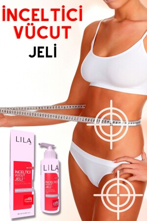 Slimming Body Gel - Fat Burner - Firming - Lifting Cellulite Gel 100 Ml - Lila Soft