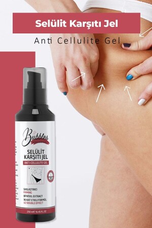 Slimming Firming Anti-Cellulite Gel 250ml bs982 - Bubbles