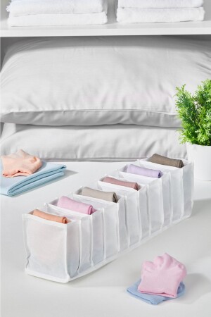 Small 11 Compartment Drawer Organizer 12 X 40 X 12 - Serstil