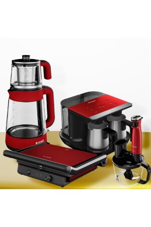 Small Household Appliances Set of 4 Cm 6964 K - Tm 6046 Ck - Rhb 6050 K - Tkm 9961 L CM 6964K -TM6046CK -RHB6050K -TKM9961 L - Arçelik