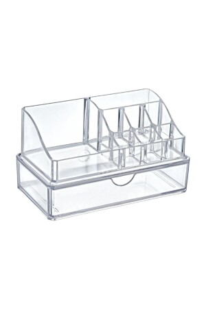 (Small Size) Makeup Organizer Lipstick Cream Mascara Eyeshadow Box with Drawer Ak523 - Triya Home