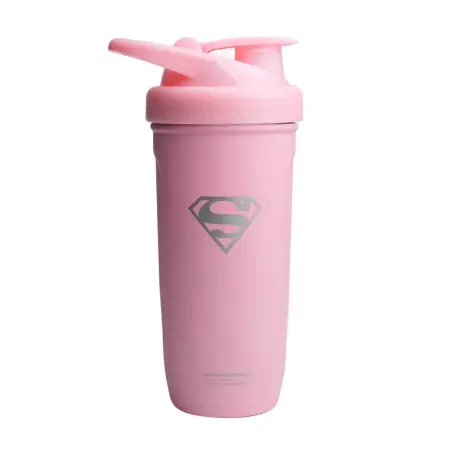 SmartShake Stainless Steel Shaker (900 ml, Supergirl) - SmartShake