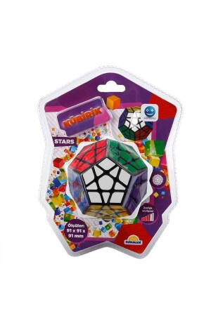 Smile Games Cubic Stars Megaminx Pentagonal Rubik Mind and Intelligence Cube Game SUN-323 - Sunman