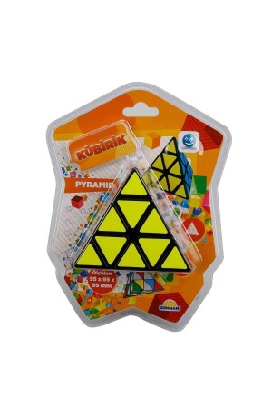 Smile Games Kubisches Pyramiden-Dreieck-Rubik-Würfelspiel für Geist und Intelligenz - Sunman