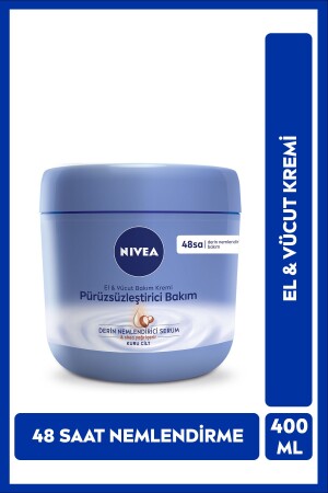 Smoothing and Moisturizing Hand and Body Cream 400 ml - Nivea
