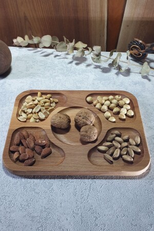Snackschale aus Buchenholz – Frühstück und Service – Präsentationsteller Kzf1007 kzf1007 - kozawoodart