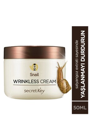 Snail Extract Plumping Cream wrinkless - Wrınkless Snail Cream