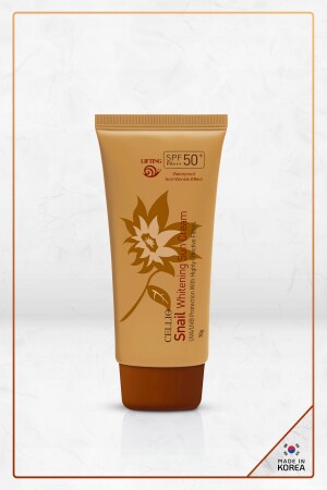Aufhellende Wirkung Spf50+ Pa++++ Uva/UVB-Sonnenschutzcreme mit Schneckenextrakt DRCELLIO110 - DR. CELLIO