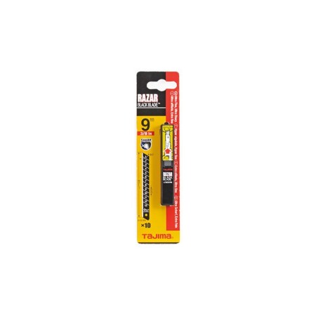 Snap-off blades TAJIMA Razar Black 9mm, 10pcs. - Tajima