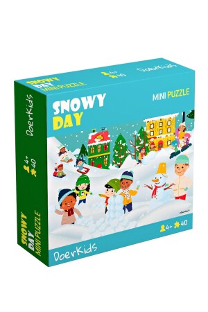 Snow Fun Mini Puzzle 40 Pieces Age 4 - Doerkids