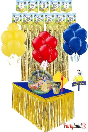 Snow White Birthday Party Set for 16 People - Partylandtr