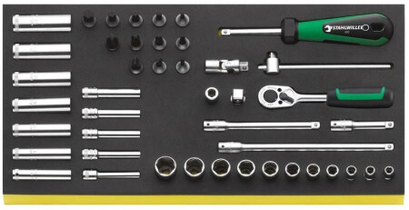 Socket and wrench set STAHLWILLE TCS 40/35/9 - Stahlwille