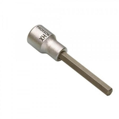 Socket with extension hex bit PROXXON 1/2