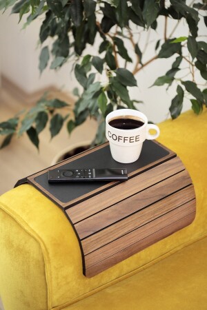 Sofa Side Wooden Foldable Side Table Placemat Sofa Side Portable Sofa Tray AST110000 - Anısepeti