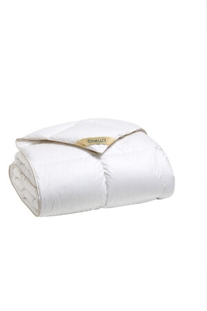 Soffica Doppel-Gänsefeder-Steppdecke 195 x 215 cm 518 - Othello