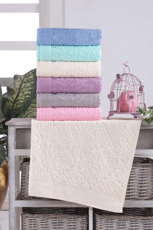 Soft | 6'lı 50x90 Cm El&yüz Havlu Seti 153-99-1465 - Zeynep Tekstil
