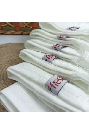 Soft Cotton Cross Stitch Bordered Kitchen Towel 30 X 50 with Tassels 6 Pieces ITFSKH-001 - Fiesta